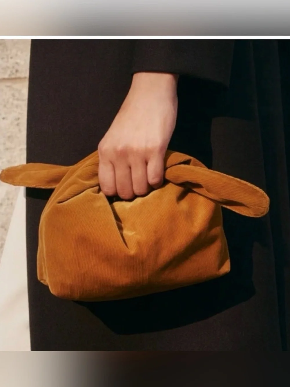 MERIT Signature Corduroy Makeup Bag